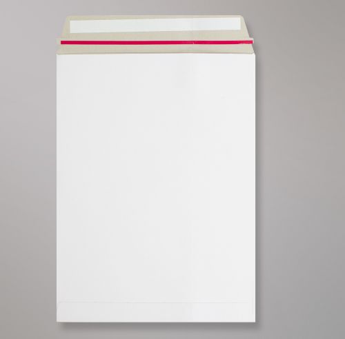 Pocket Peel & Seal C4 All Board White 350gsm 324 x 229mm With Red Rippa Strip (Box 100) Code AB10-RIP