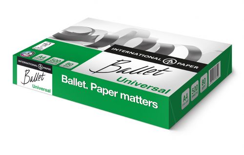 Ballet Universal A4 80gsm White Paper (Box 2500) Code BC2180