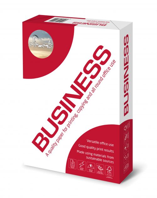 Elements Business FSC A4 80gsm White Paper (Box 2500) Code ELB2180