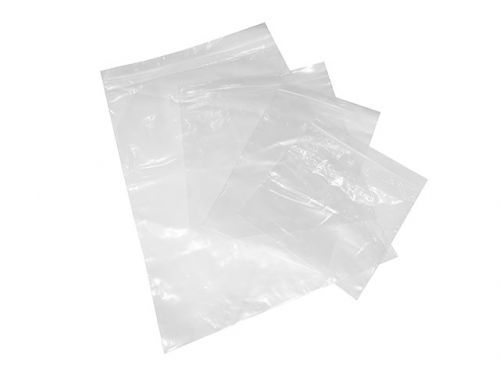 Grip Seal Bags Plain 3 x 3.25in  76mm x 83mm (Pack 1000) Code MG3