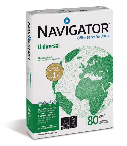 Navigator A3 80gsm White Paper (Box 2500) Code NAVA380
