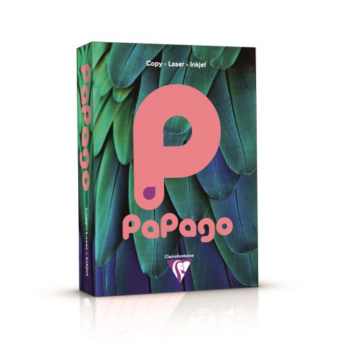 Papago Mid Wild Rose A4 160gsm Paper (Pack 1000) Code FWR21160