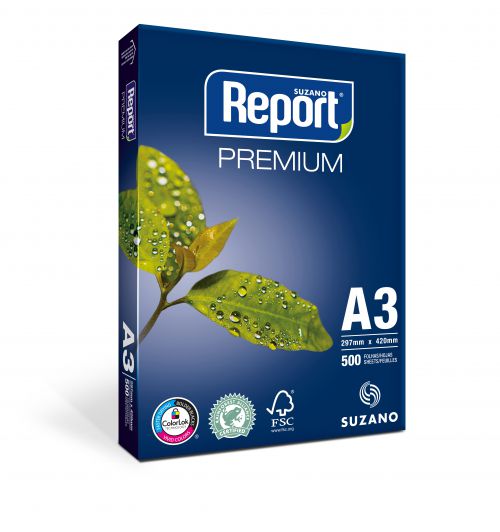 Report Premium A3 75gsm FSC White Paper (Box 2500) Code REP4275
