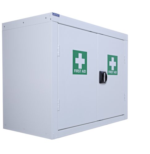 Wall First Aid Cupboard 570h x 850h x 255d mm