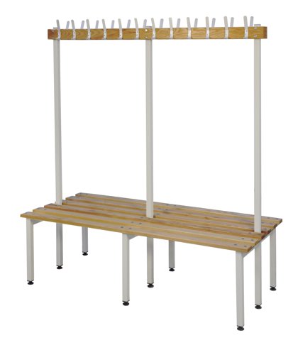 Island Bench Double Sided - H.1630 W.2000 D.600mm (Seat height of 450mm)