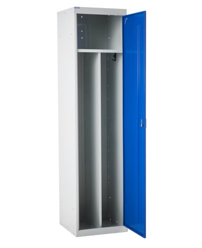 QMP Clean & Dirty Locker 1800h x 450w x 450d mm Blue door Camlock
