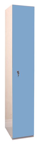 Laminate Plant-On Door Lockers 1800h x 300w x 450d mm 1 door camlock Campanula