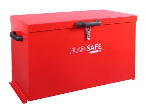 Flam Safe® Security Box - 555h x 890w x 420d mm red