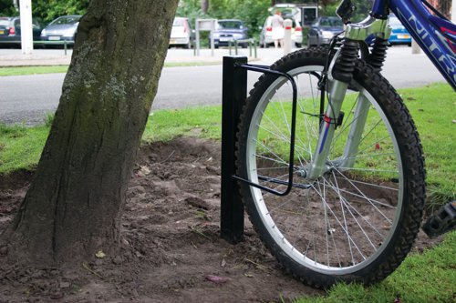 Floor Mounted Cost Saver Bike Racks 560h  x 310w x 120d mm single sided