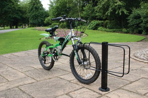 Floor Mounted Cost Saver Bike Racks 560h  x 570w x 120d mm double sided