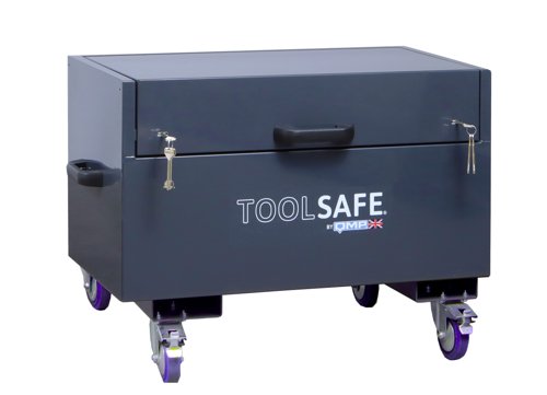 Mobile Tool Safe® Security Box - 500Hx900Wx500Dmm (With Castors)