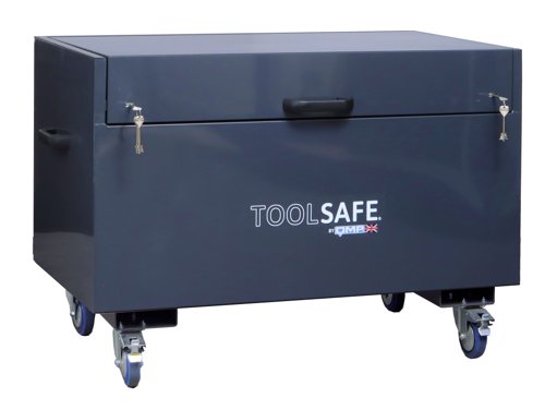 Mobile Tool Safe® Security Box - 650Hx1200Wx650Dmm (With Castors)