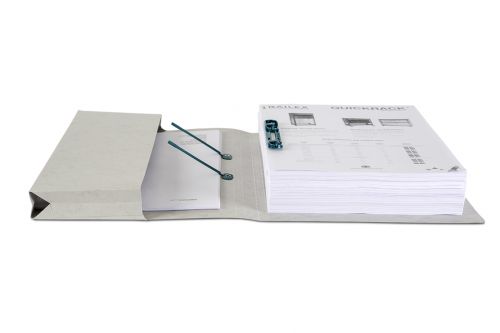 Railex Polifile Foolscap With Pocket 330Gsm Pearl Pack 25