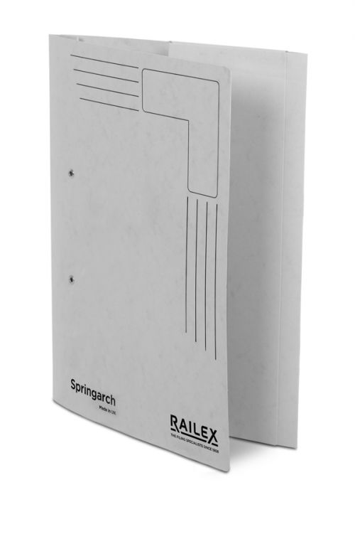 Railex Springarch SA5 Foolscap 350gsm Pearl PK25