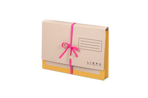 Railex Libra Ultra Heavyweight 75mm Legal Wallet 485g Foolscap Buff [Pack 25]