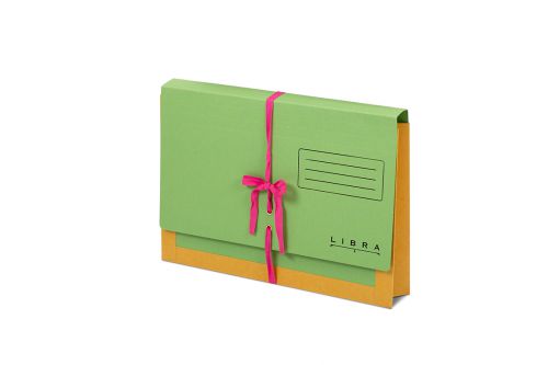 Railex Libra Ultra Heavyweight 75mm Legal Wallet 485gsm Green PK25