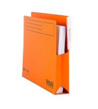 Railex Shelf Wallet Foolscap Mandarin PK25