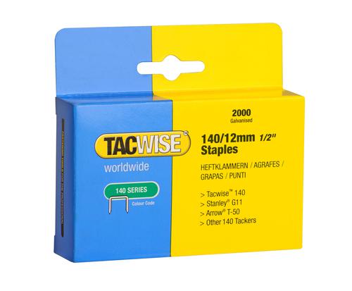 Rapesco Tacwise Heavy Duty Staples 140/12mm 0348 [Box 2000]