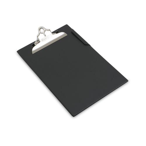 29940RA | Rapesco's Heavy Duty A4/foolscap Clipboard is a highly practical PVC clipboard. Its extra-strong, high-capacity clip allows it to grip paper firmly. This clipboard also features two handy pen holders (on the side and in between the clip) and a hanging hook for practicality and ease of storage. 