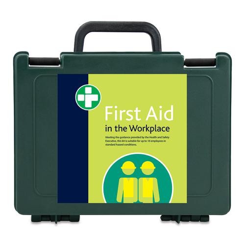 HSE 10 Person Workplace Kit  - in Green Durham Box
