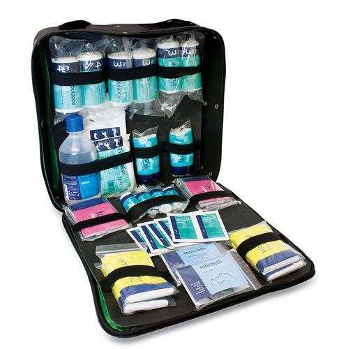 First Response kit in Lyon bag Reliance Medical