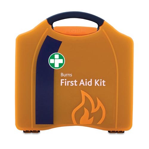 Burns First Aid Kit - in Large Orange Compact Aura