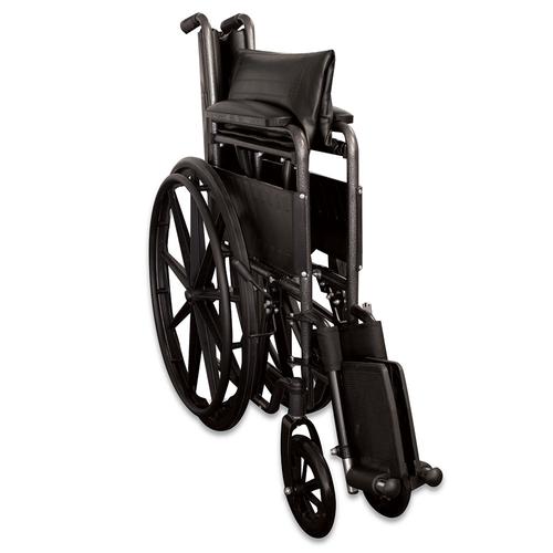 HS99423 Code Red Lightweight Folding Wheelchair 24 Inch Rear Wheel 3047