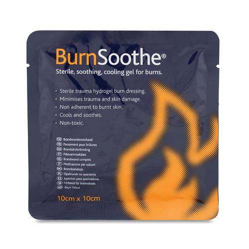 Reliance Medical BurnSoothe Burn Dressing 100 x 100mm (Pack of 10) 394 Plasters & Bandages FA5116