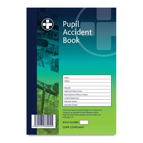 Pupil Accident Book - A5