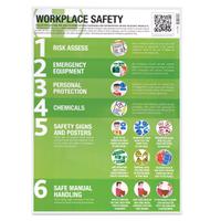 Health & Safety at Work Guidance Poster - Laminated