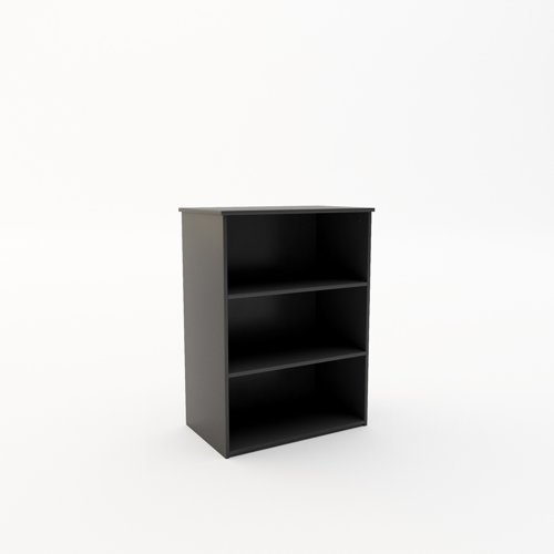 Booki Open Storage Unit 1090mm High in Black