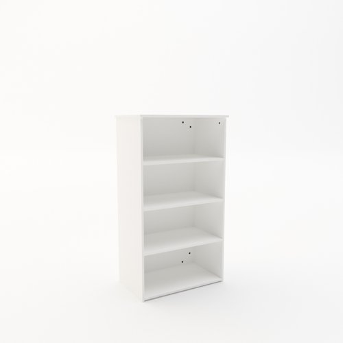 Booki Open Storage Unit 1440mm High in White