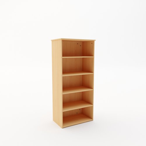 Booki Open Storage Unit 1790mm High in Beech