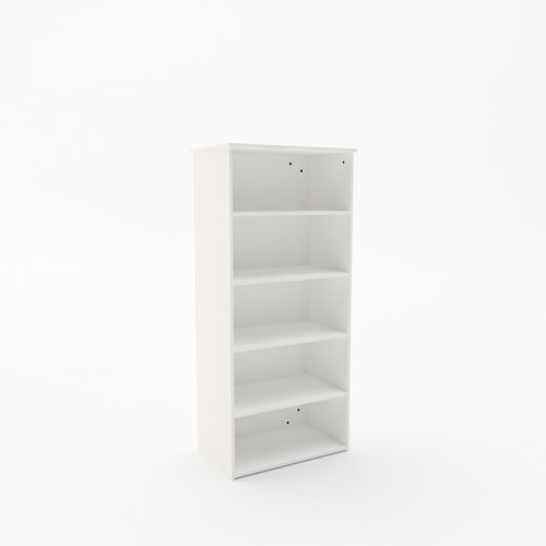 Booki Open Storage Unit 1790mm High in White