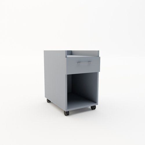 Buddy One Mobile Under Desk Pedestal in Grey