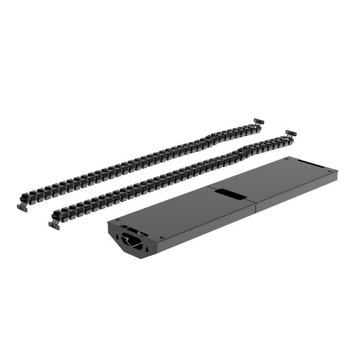 Cable Management System for Dual Frame R802X in Black