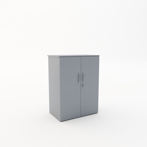 Cubbi Closed Storage Unit 1090mm High in Grey | CUB109GY | REVILO Furniture