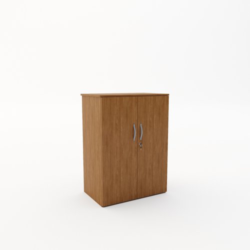 Cubbi Closed Storage Unit 1090mm High in Walnut