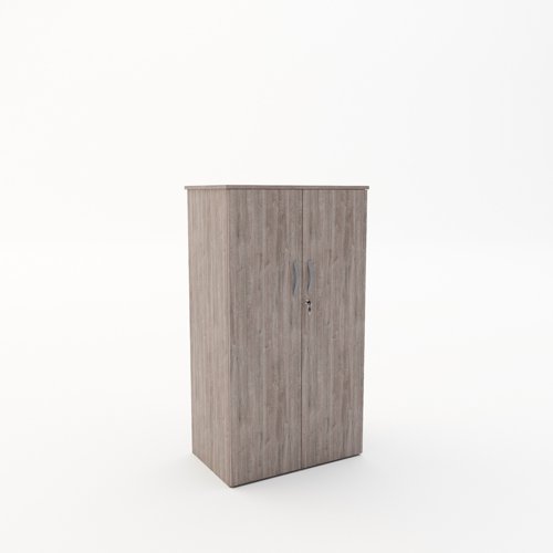 Cubbi Closed Storage Unit 1440mm High in Grey Oak