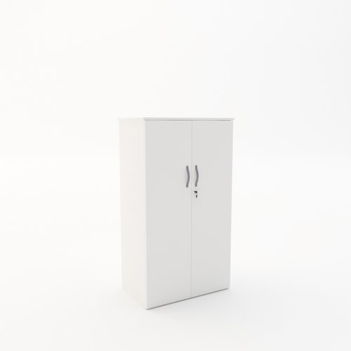 Cubbi Closed Storage Unit 1440mm High in White