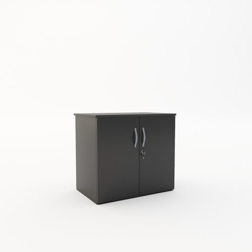 Cubbi Closed Storage Unit 720mm High in Black