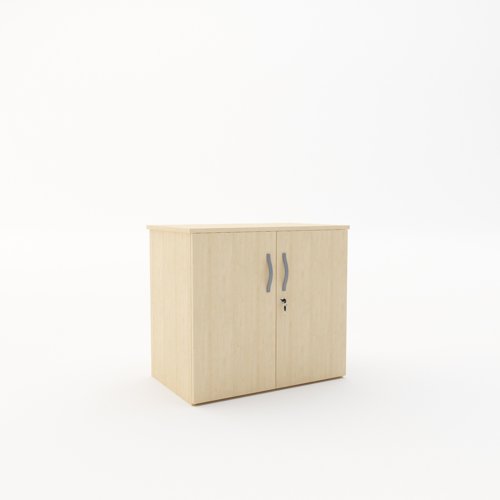 Cubbi Closed Storage Unit 720mm High in Maple