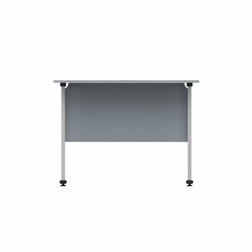 EnviroDesk Straight Desk 985x800mm Grey leg, Grey Top  