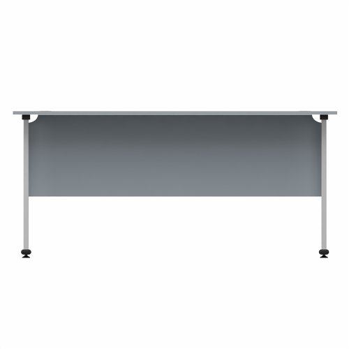 EnviroDesk Straight Desk 1585x800mm Grey leg, Grey Top  
