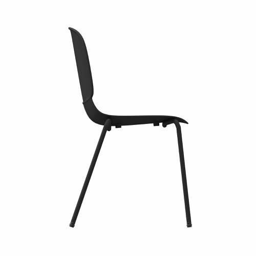 LORCA 4 legged chair in Black