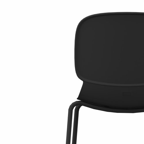 LORCA 4 legged chair in Black