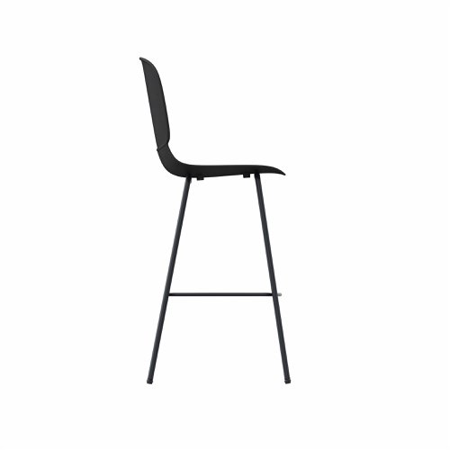 LORCA III 4 legged stool in Black