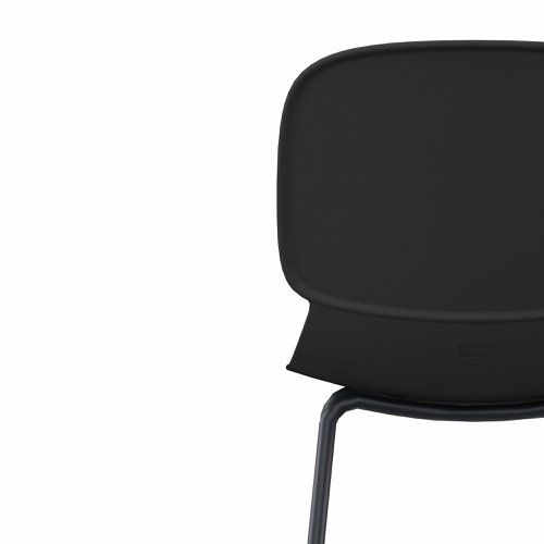 LORCA III 4 legged stool in Black