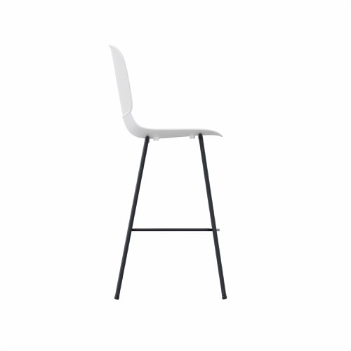 LORCA III 4 legged stool in White