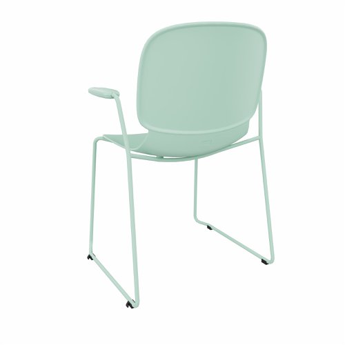 LORCA VII sledge base with armrest in Green